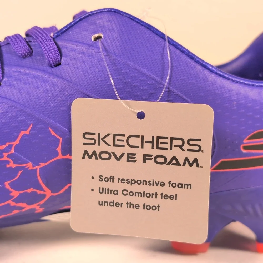 Skechers SKX 1.5 FG Soccer Cleats Purple Mens Size 8.5 Football Boots 252017